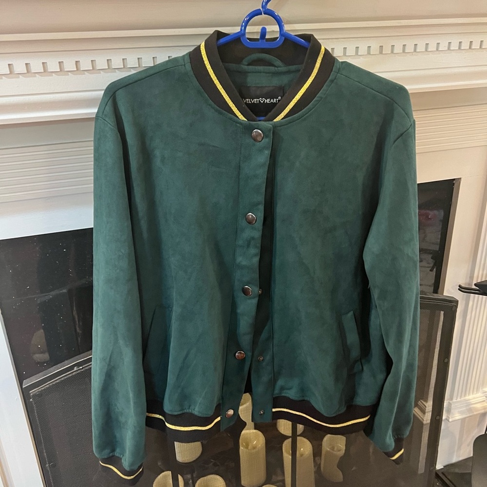 Green Bomber Jacket
